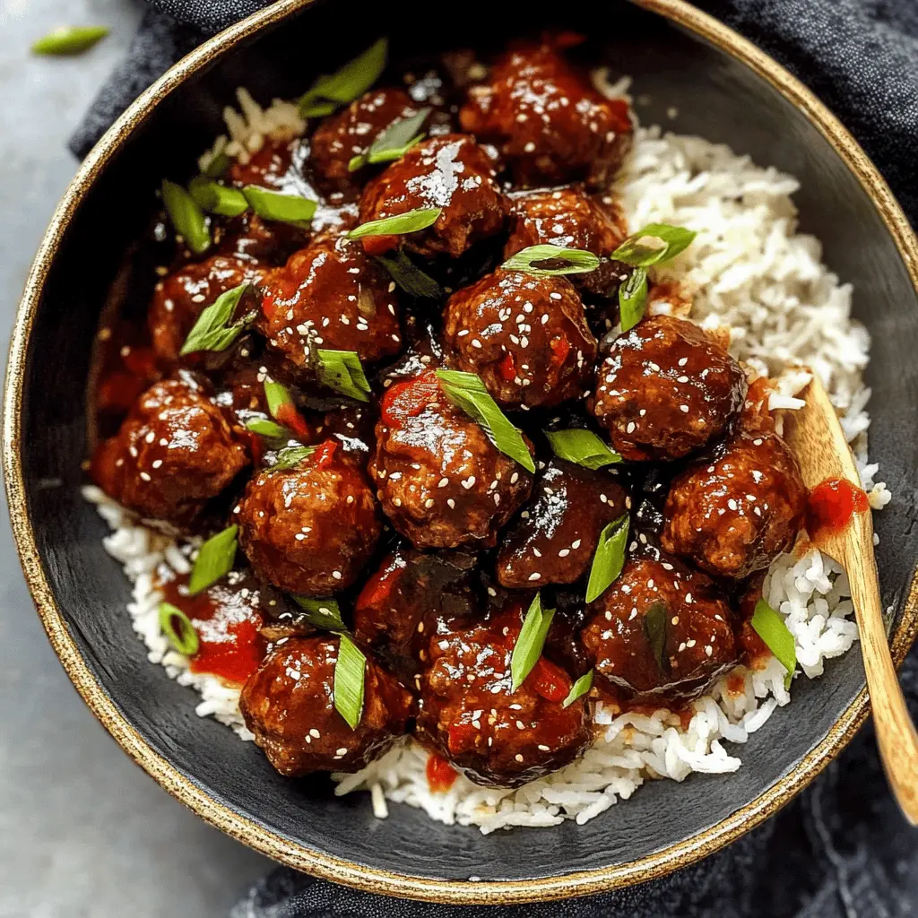 Ready for a quick and tasty dinner? These 30-minute Mongolian Beef Meatballs are packed with bold flavors, combining tender beef with a sweet and savory sauce. Perfect for busy weeknights or an impressive meal for guests. Save this recipe and bring a taste of Mongolia to your kitchen tonight!