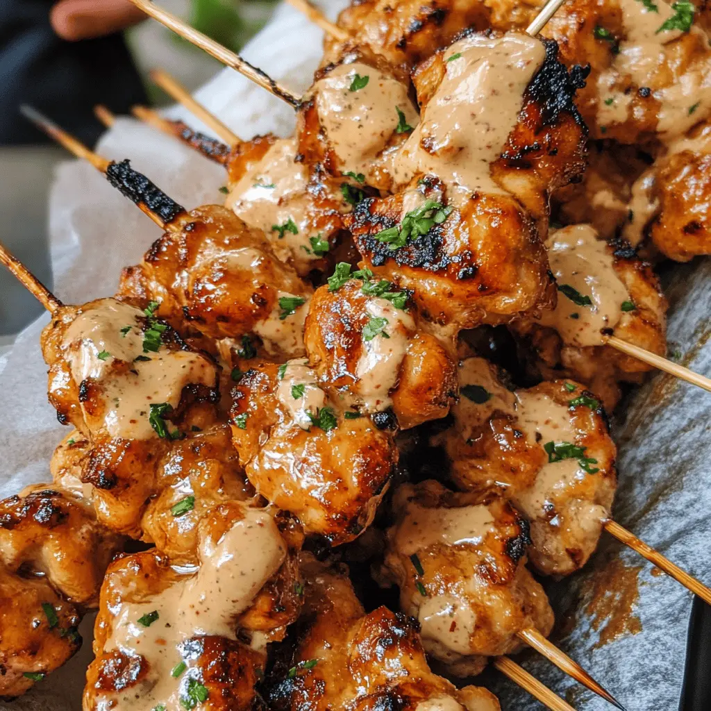 Get ready to spice up your next gathering with these Bang Bang Chicken Skewers! This recipe features juicy chicken coated in a creamy, zesty sauce that leaves everyone wanting more. Easy to make and perfect for BBQs or weeknight dinners, these skewers will be a hit. Don’t forget to save this pin for your next cooking adventure!