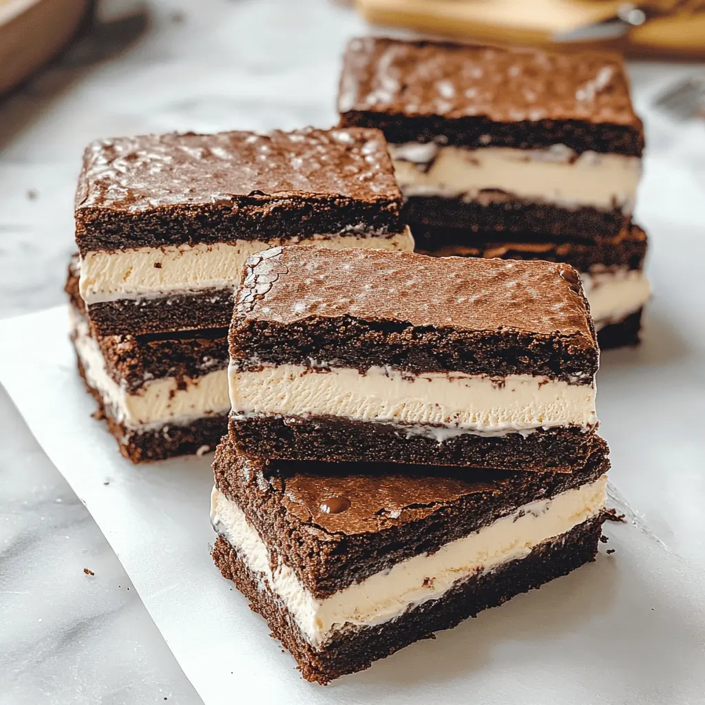 Treat yourself to delightful Brownie Ice Cream Sandwiches that are sure to impress! Made with rich, fudgy brownies and your favorite ice cream, these tasty treats are perfect for parties, BBQs, or a special family dessert. Don’t forget to save this delicious recipe for a sweet celebration any time you want to indulge in a fun dessert!