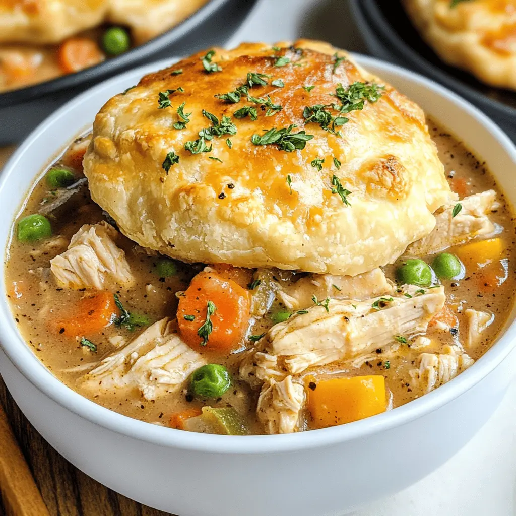 Warm up your home with this easy Crock Pot Chicken Pot Pie! Packed with tender chicken, fresh veggies, and a creamy sauce, it's the perfect comfort food that simmers all day. Great for family dinners or a cozy night in. Save this recipe to enjoy hearty, homemade goodness anytime you need a meal that hugs you back!
