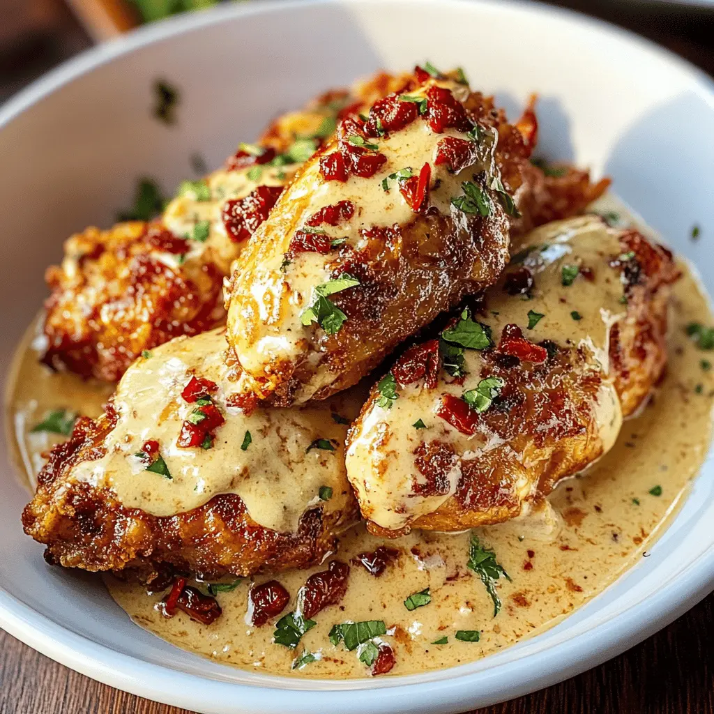 This Marry Me Chicken recipe features tender chicken breasts simmered in a rich, creamy sun-dried tomato sauce that's bursting with flavor. Perfect for date nights or special occasions, this dish is sure to impress! Don't forget to save this delicious option for your next dinner – it's a meal that will have everyone asking for more!