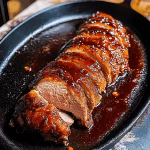 This Oven Baked BBQ Pork Tenderloin is a must-try for your next family dinner! Juicy, tender, and coated in a rich, tangy BBQ sauce, it's the perfect dish for both casual meals and special occasions. Simple ingredients and easy steps mean you can whip it up in no time. Save this recipe now and impress your loved ones with this delicious dish!