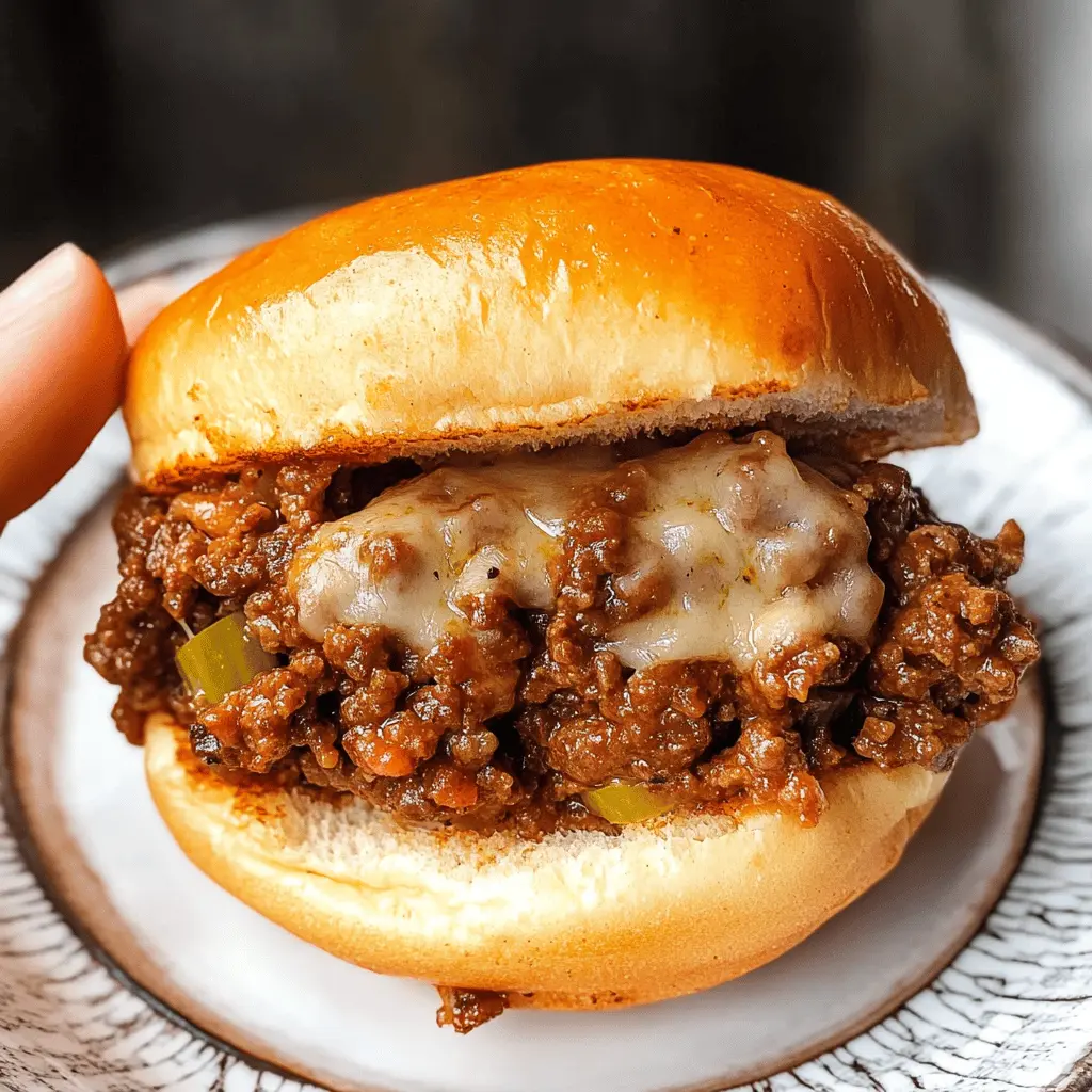 Get ready for a delicious twist on a classic! These Philly Cheesesteak Sloppy Joes combine tender beef, melty cheese, and savory sautéed peppers and onions for a hearty meal that’s perfect for family dinner or game day. Easy to make and packed with flavor, you'll want to save this recipe for your next gathering!