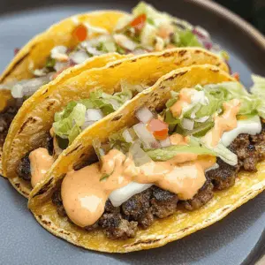 Get ready for a delicious twist on taco night! These Smash Burger Tacos feature juicy, flavorful beef patties nestled in warm tortillas, topped with your favorite burger fixings like lettuce, tomatoes, and cheese. Perfect for casual gatherings or a fun weeknight dinner, these tacos will be a hit with family and friends. Save this recipe for your next taco adventure!