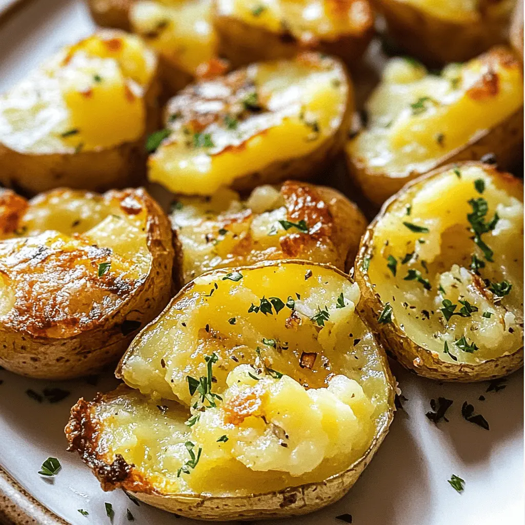 Get ready to make the crispiest, most flavorful Smashed Potatoes you've ever tasted! With a golden exterior and fluffy inside, these seasoned gems are perfect as a side dish or a party appetizer. Packed with garlic and herbs, they’re sure to impress your guests. Save this recipe for your next gathering or cozy family dinner!