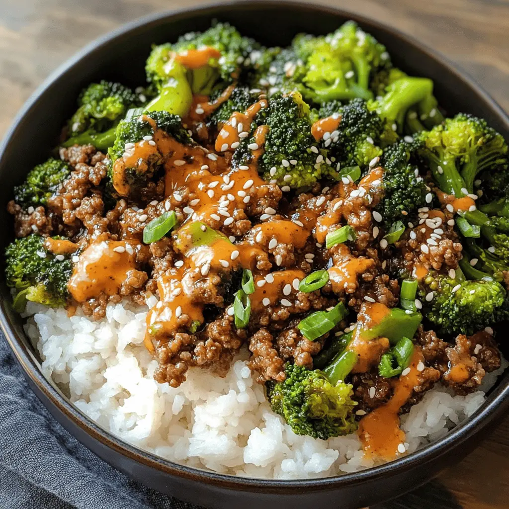 This Teriyaki Ground Beef and Broccoli dish is a quick and tasty weeknight meal! Loaded with savory ground beef, tender broccoli, and drizzled with creamy Yum Yum sauce, it’s sure to impress your family. Perfect for busy evenings or meal prep! Save this recipe for an easy and satisfying dinner idea!
