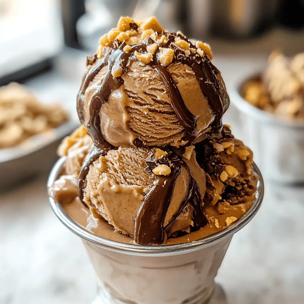 Easy Ninja Creami Chocolate Peanut Butter Ice Cream Recipe