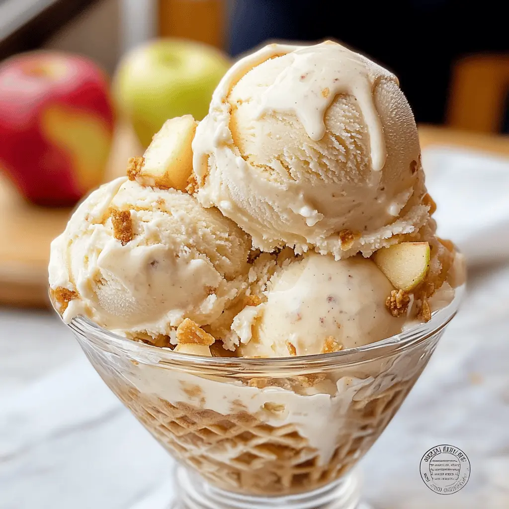 Easy Homemade Apple Pie Ice Cream Recipe