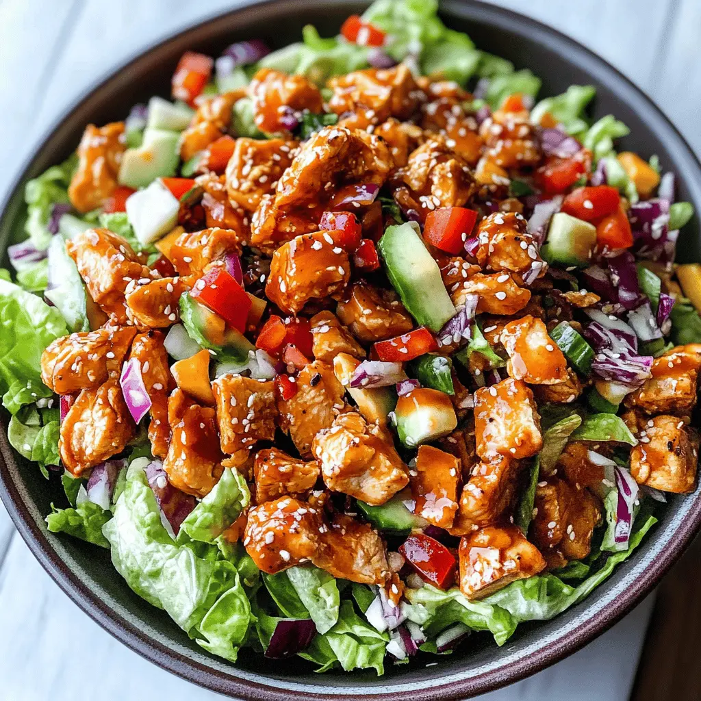 Easy Honey Hot Chicken Salad Recipe