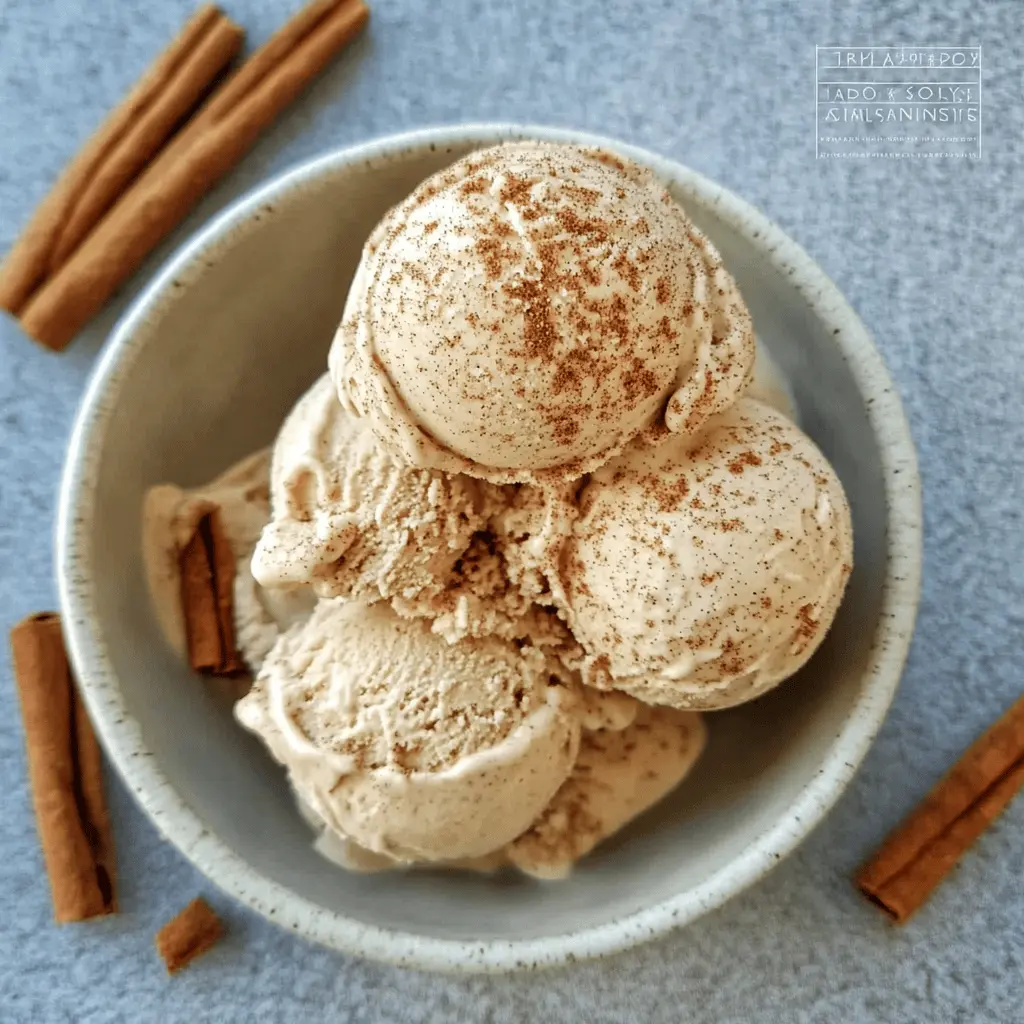 Easy Brown Sugar Cinnamon Ice Cream Recipe