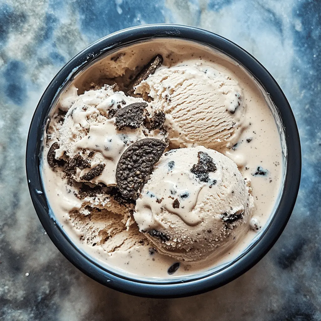 Easy Homemade Cookies and Cream Ice Cream Recipe