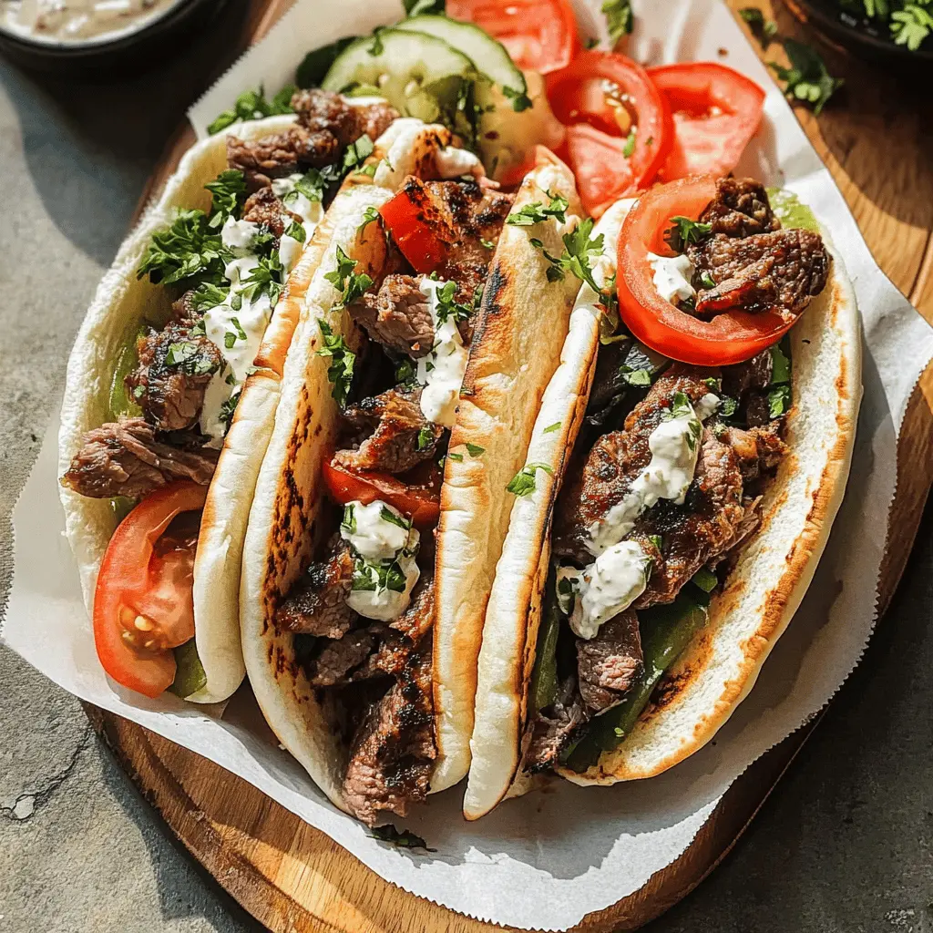 Easy Beef Gyros Recipe for Dinner