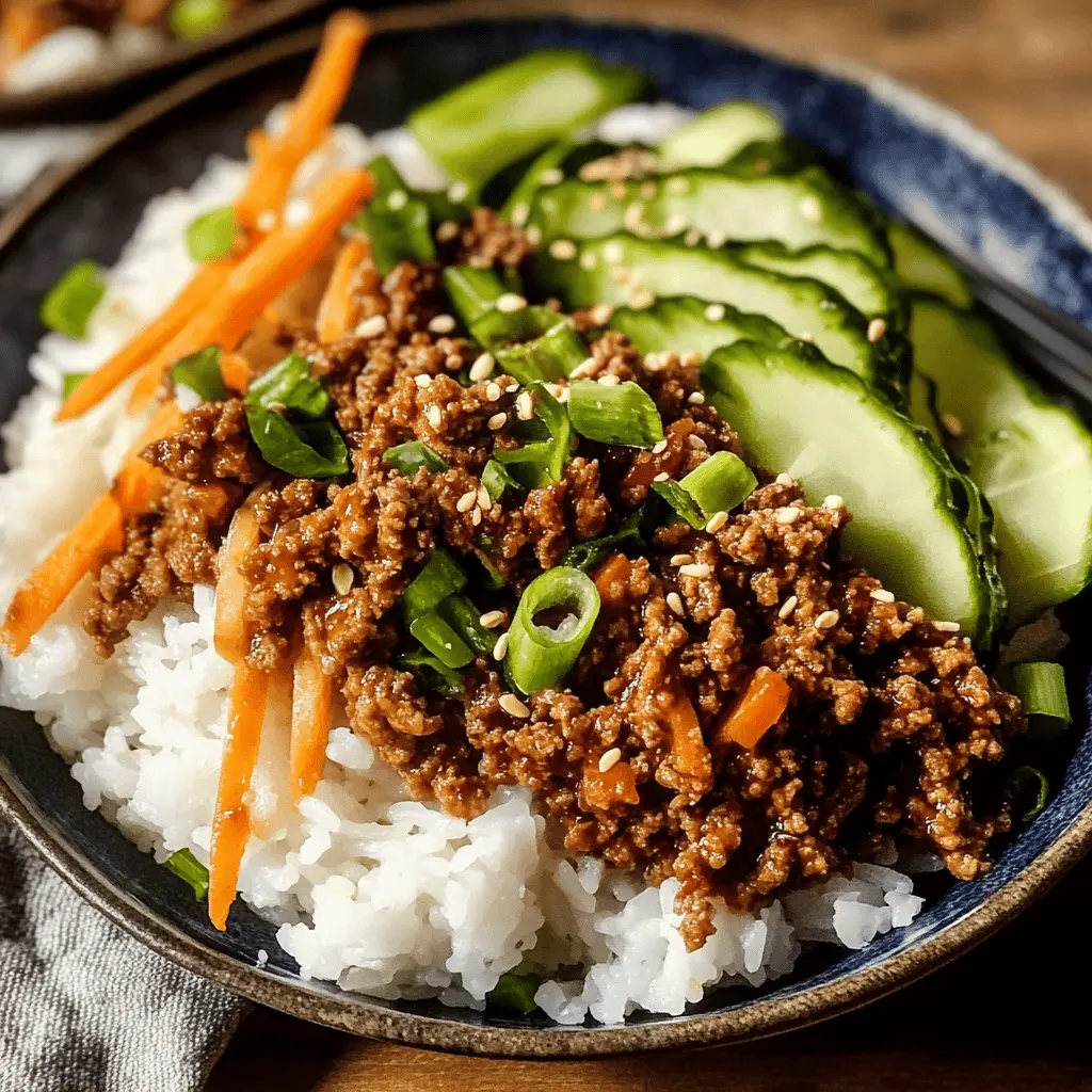 Easy Ground Beef Bulgogi Recipe