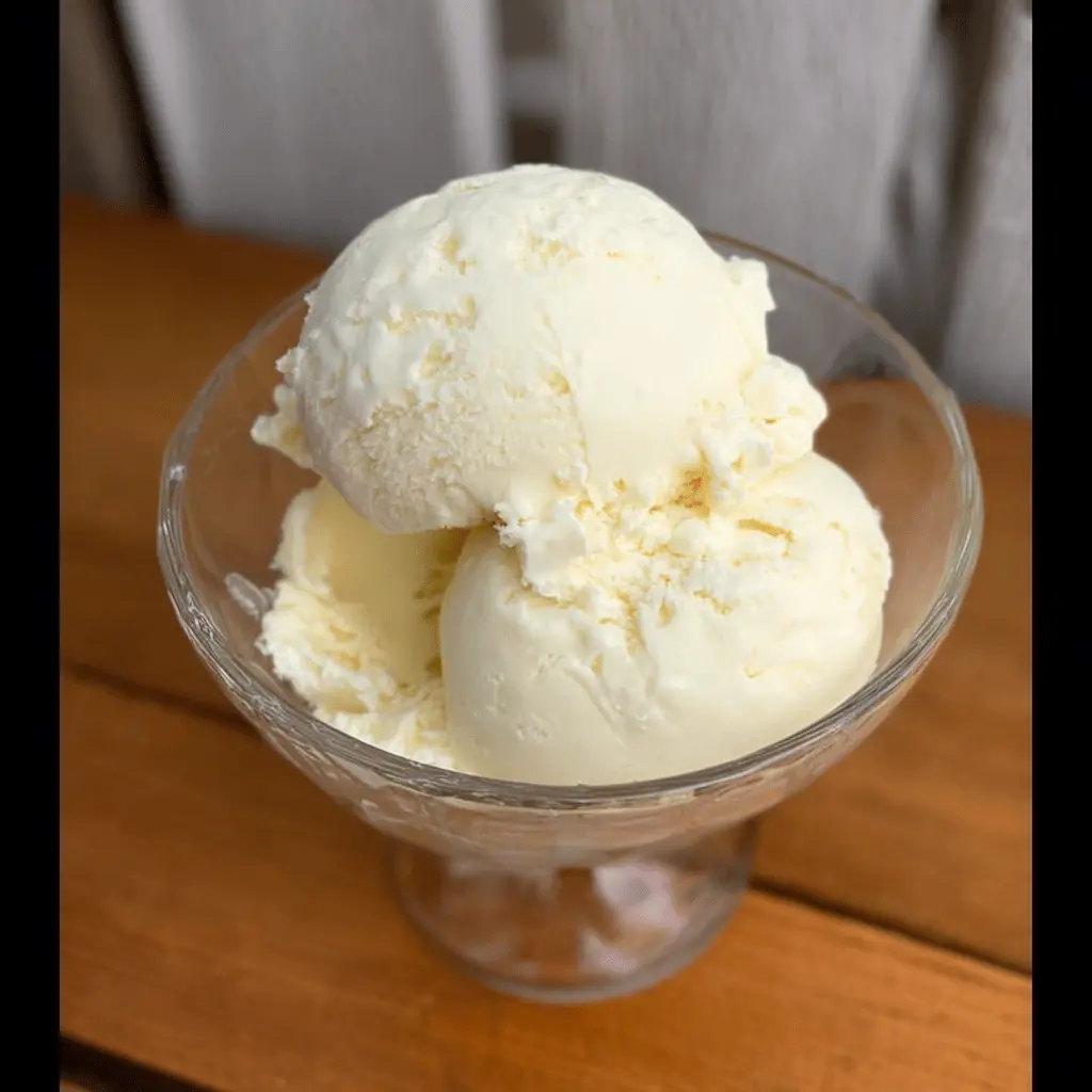 Easy Homemade Vanilla Ice Cream Recipe