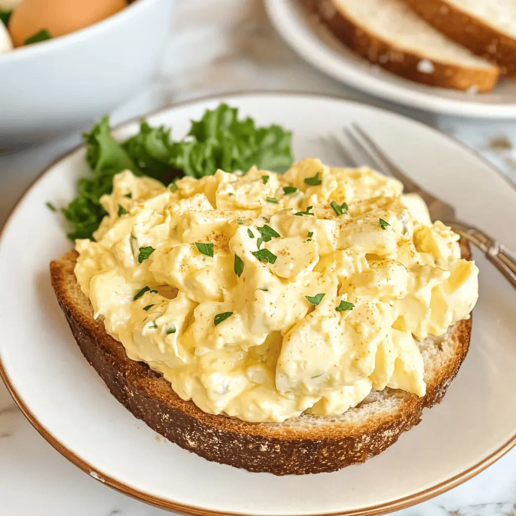 Classic Old Fashioned Egg Salad Recipe