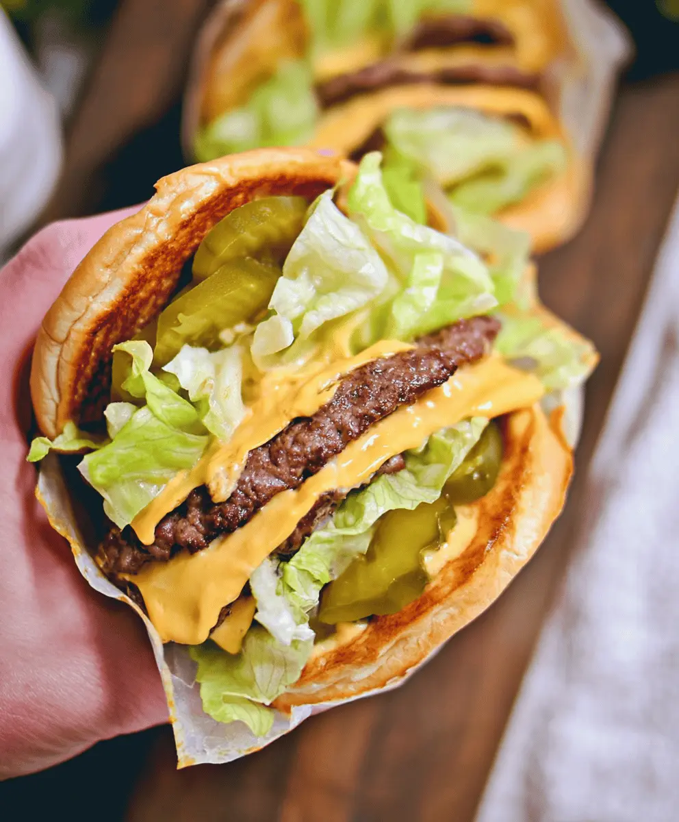 Easy Keto Big Mac Smash Burgers Recipe