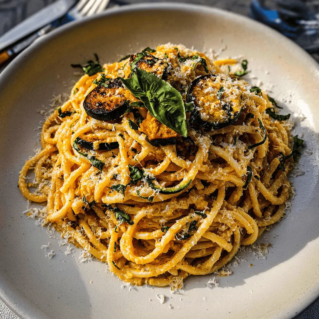 Easy Cheesy Spaghetti Alla Nerano Recipe