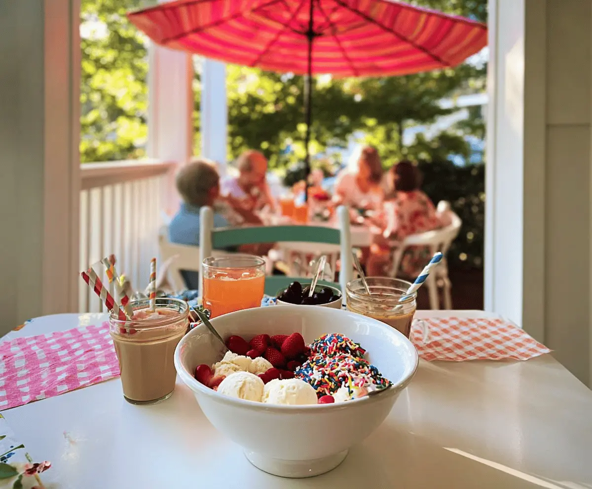 Easy Summer Ice Cream Party Ideas for the Porch