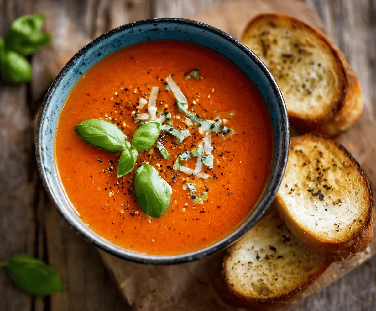 Tomato Basil Soup
