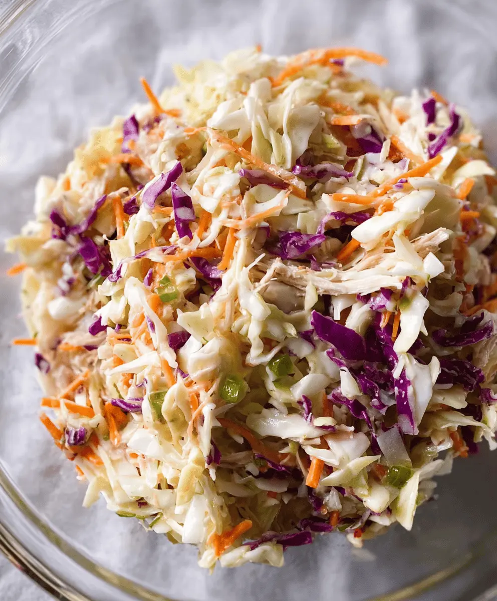 Easy Creamy Coleslaw for Pulled Pork