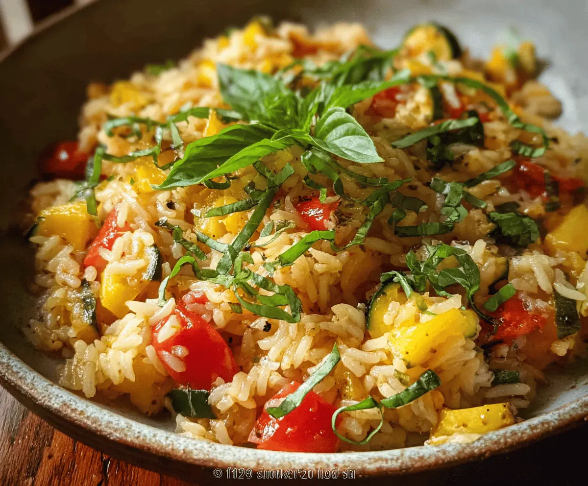 Easy Summer Squash Rice Recipe for Quick Meals