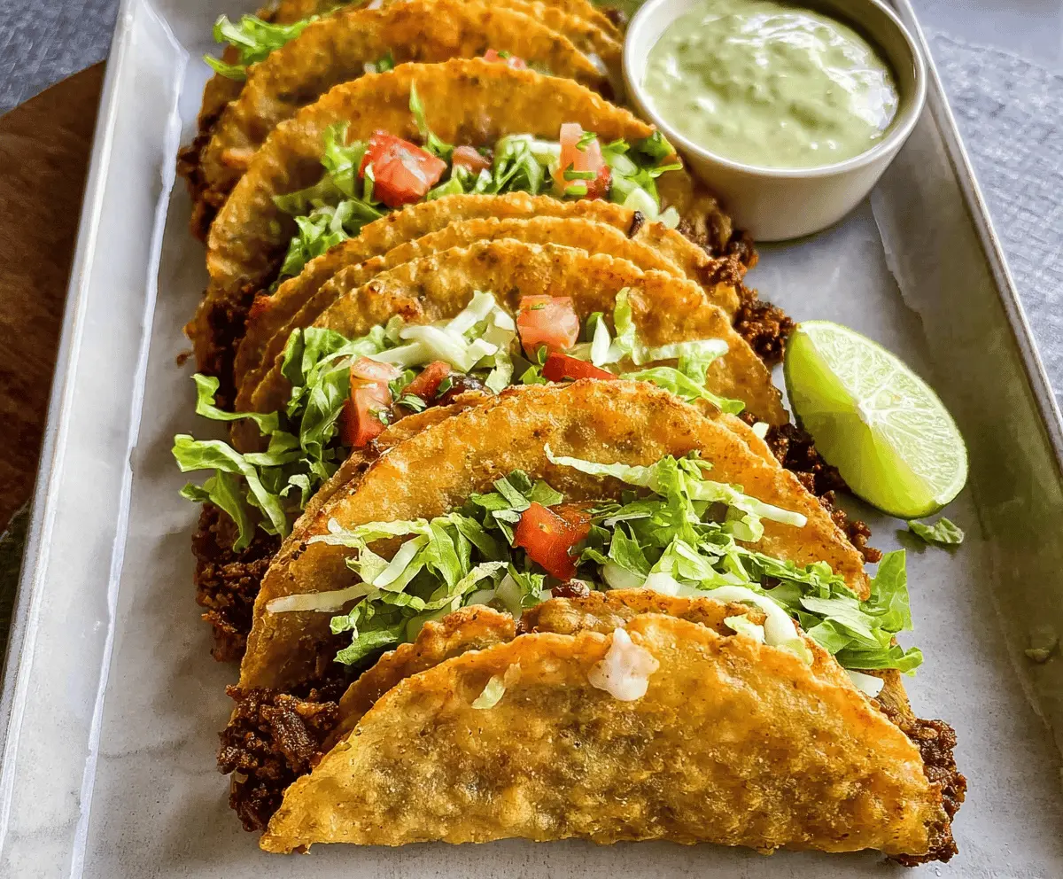 Crispy Black Bean Tacos Easy Weeknight Recipe