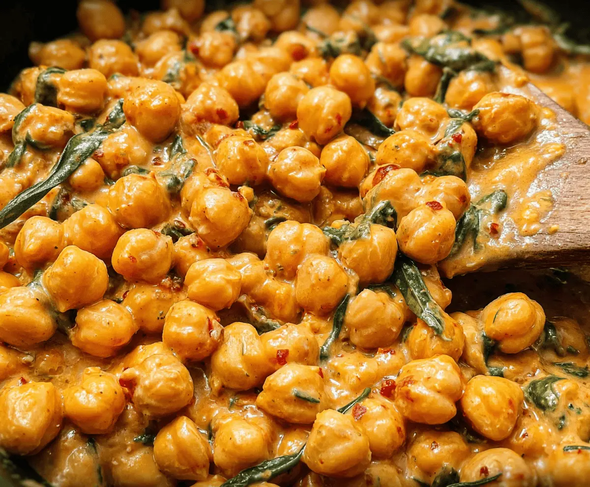 Marry Me Chickpeas Recipe – Creamy & Easy Meal