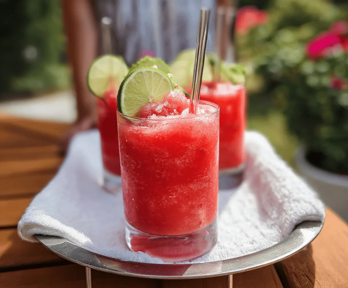 Refreshing Watermelon Slushie Recipe