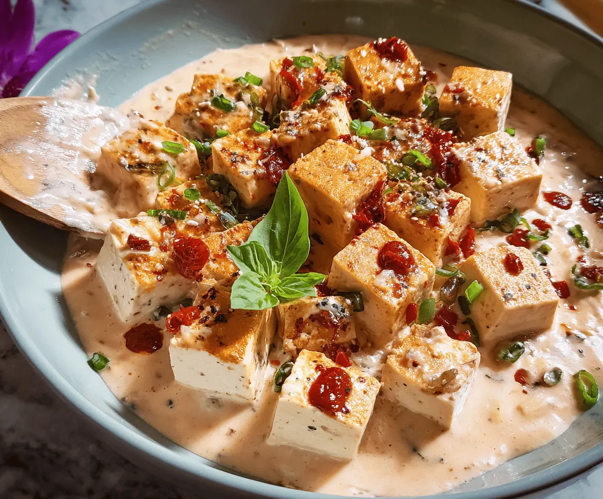 Creamy Marry Me Tofu Recipe – Easy & Delicious