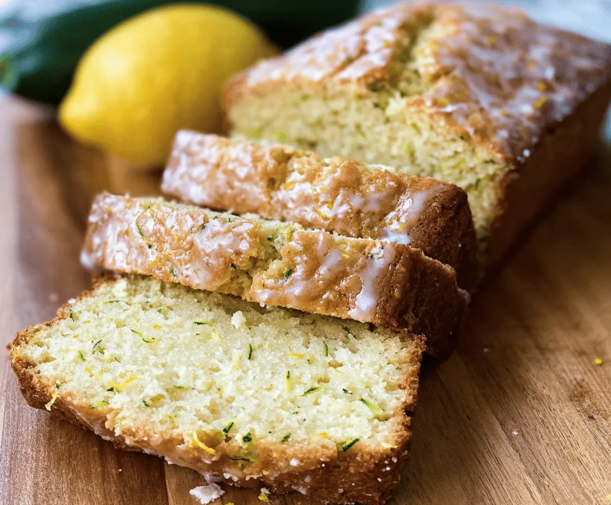 Pioneer Woman’s Zesty Lemon Zucchini Bread Recipe