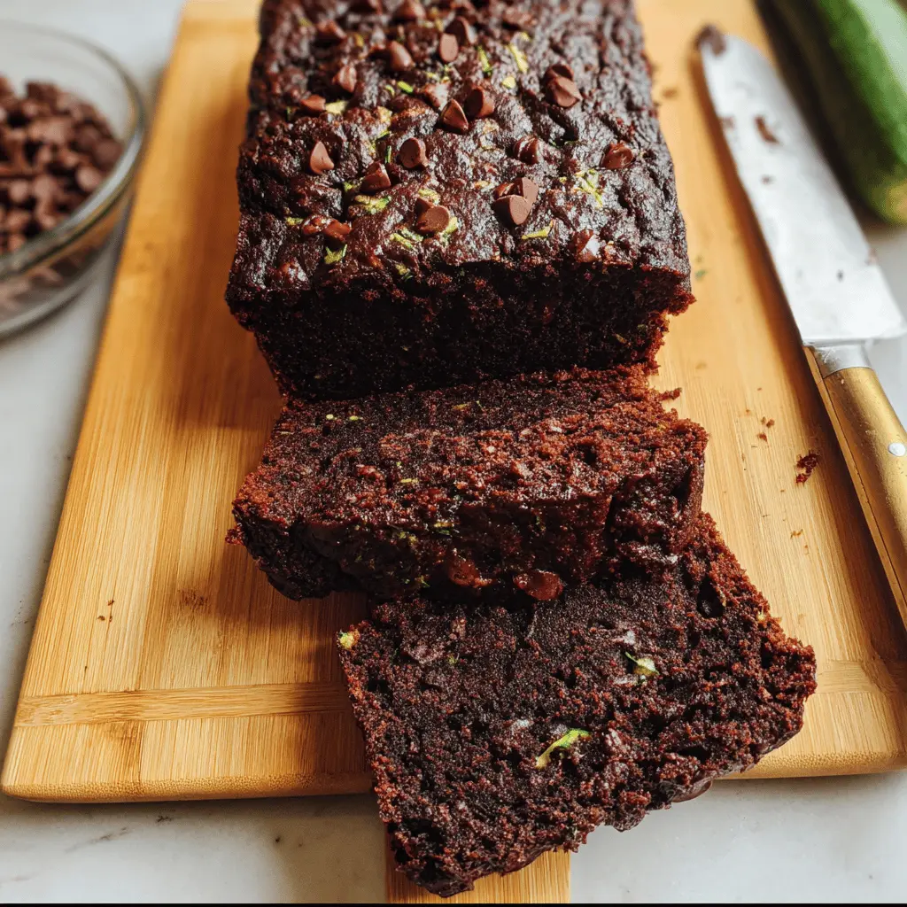 Moist Gluten-Free Chocolate Zucchini Bread Recipe