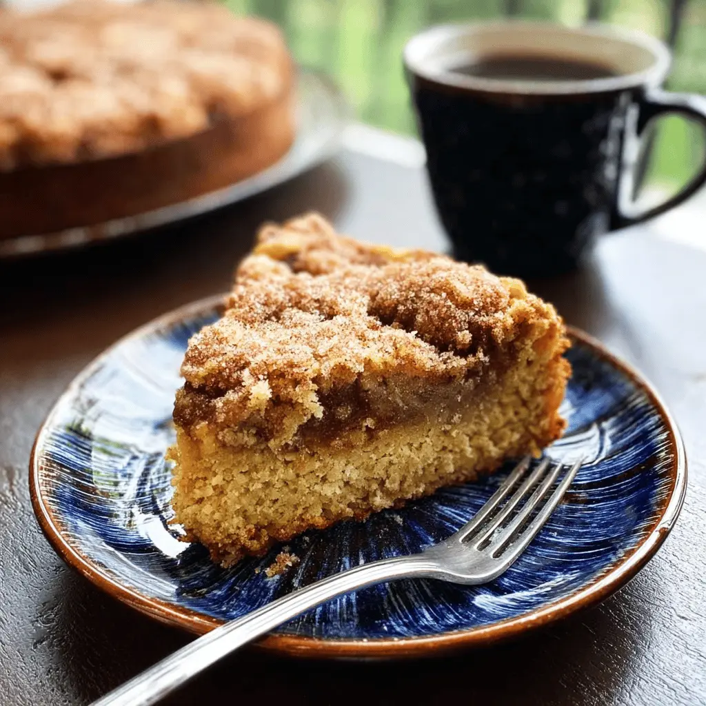 Easy Cinnamon Sugar Zucchini Coffee Cake Recipe