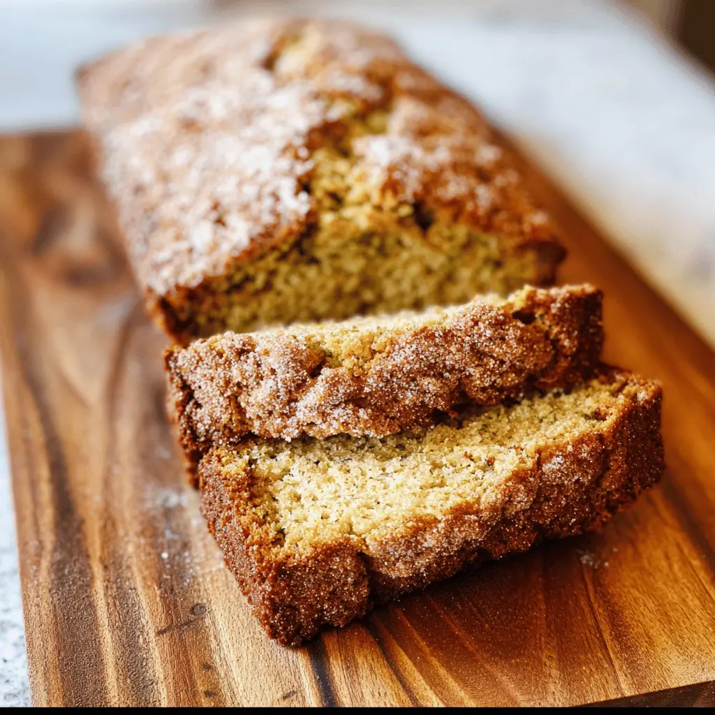 Moist Snickerdoodle Zucchini Bread Recipe