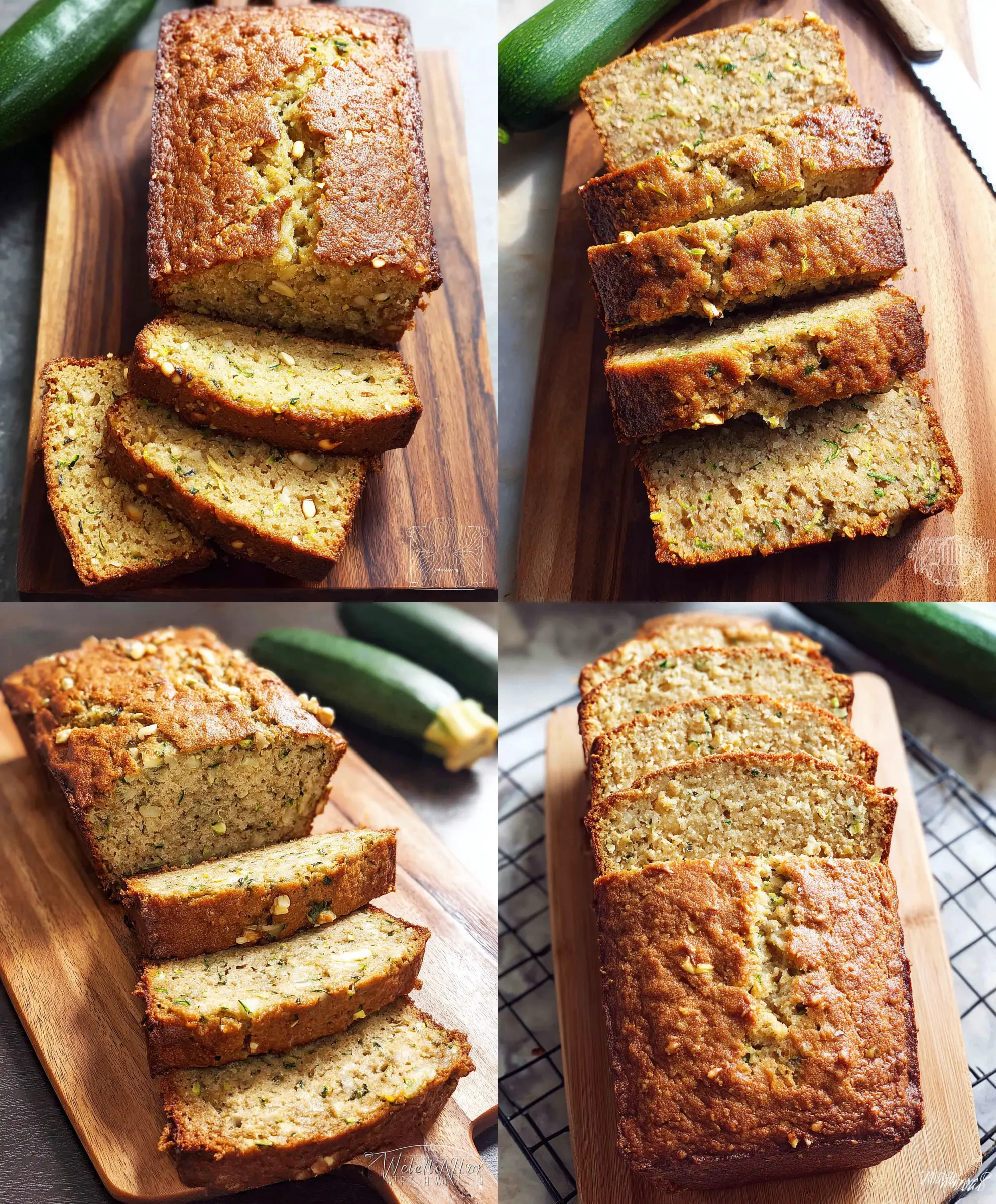 Moist Almond Flour Zucchini Bread Recipe