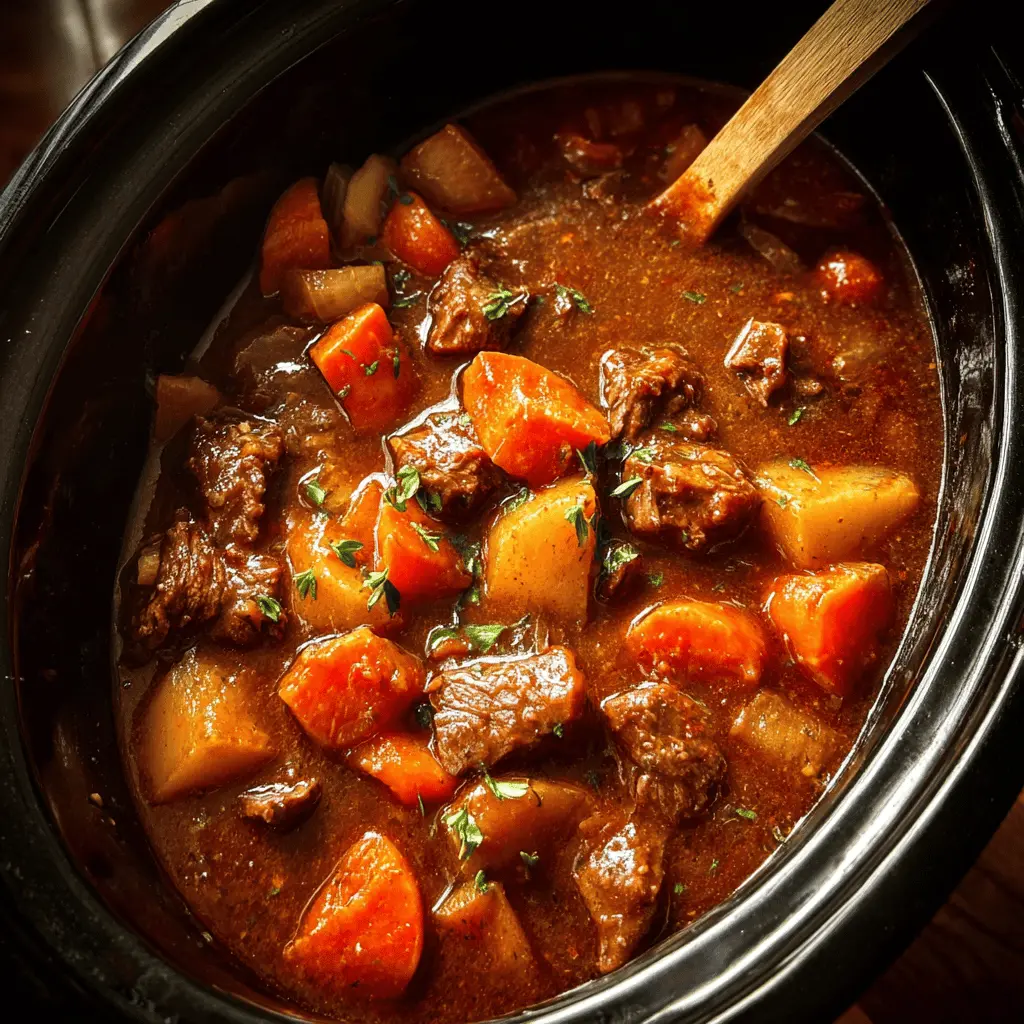 Easy Crock Pot Beef Stew Recipe for Cozy Dinners