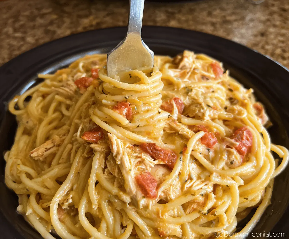 Easy Crockpot Chicken Spaghetti Recipe for Busy Weeknights