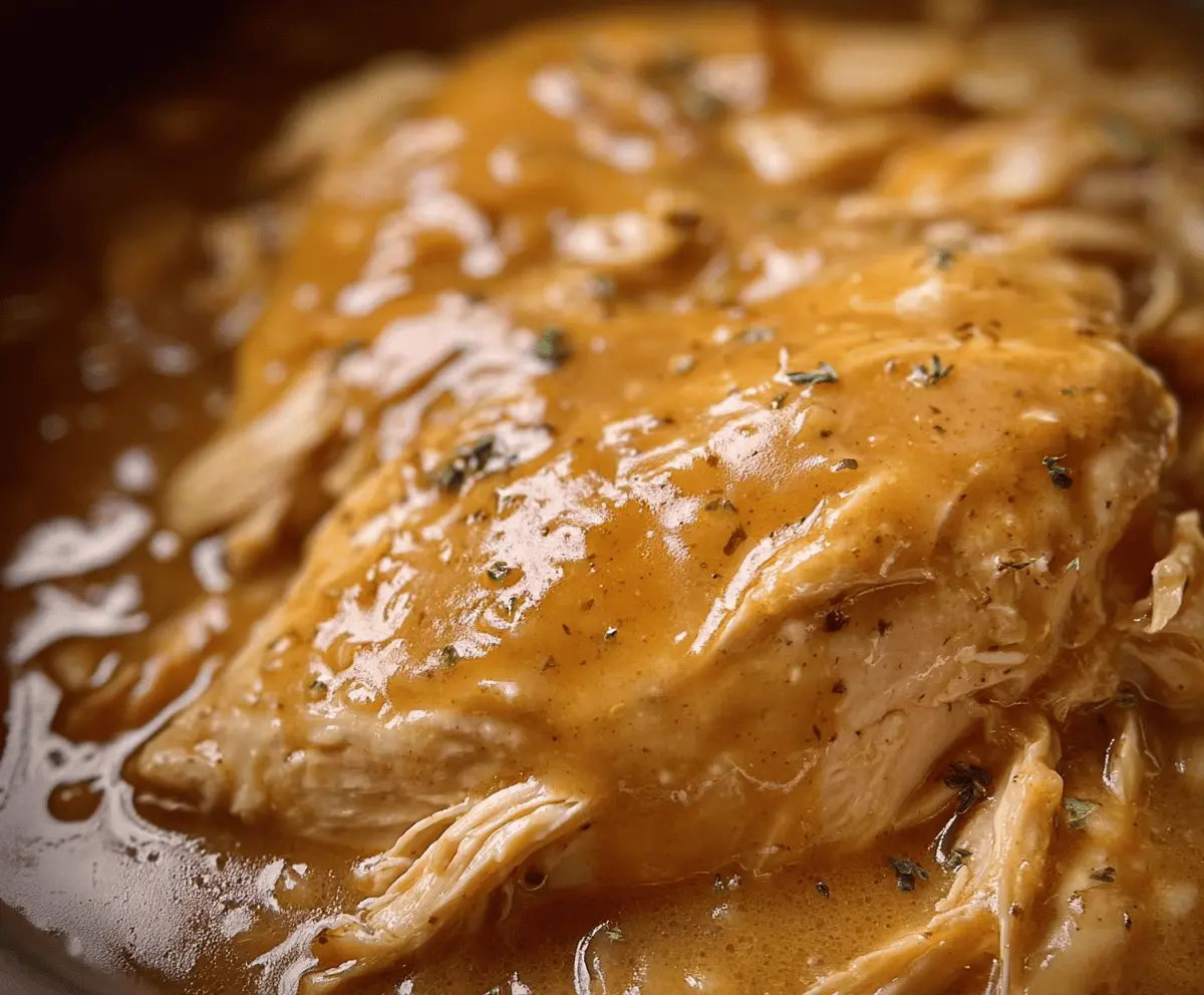 Slow Cooker Chicken and Gravy Recipe for Easy Comfort Food