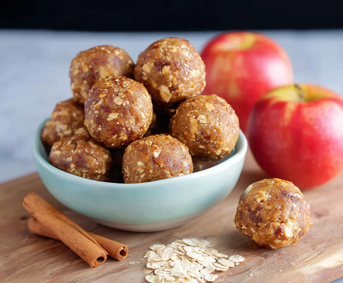 Apple Pie Protein Bites