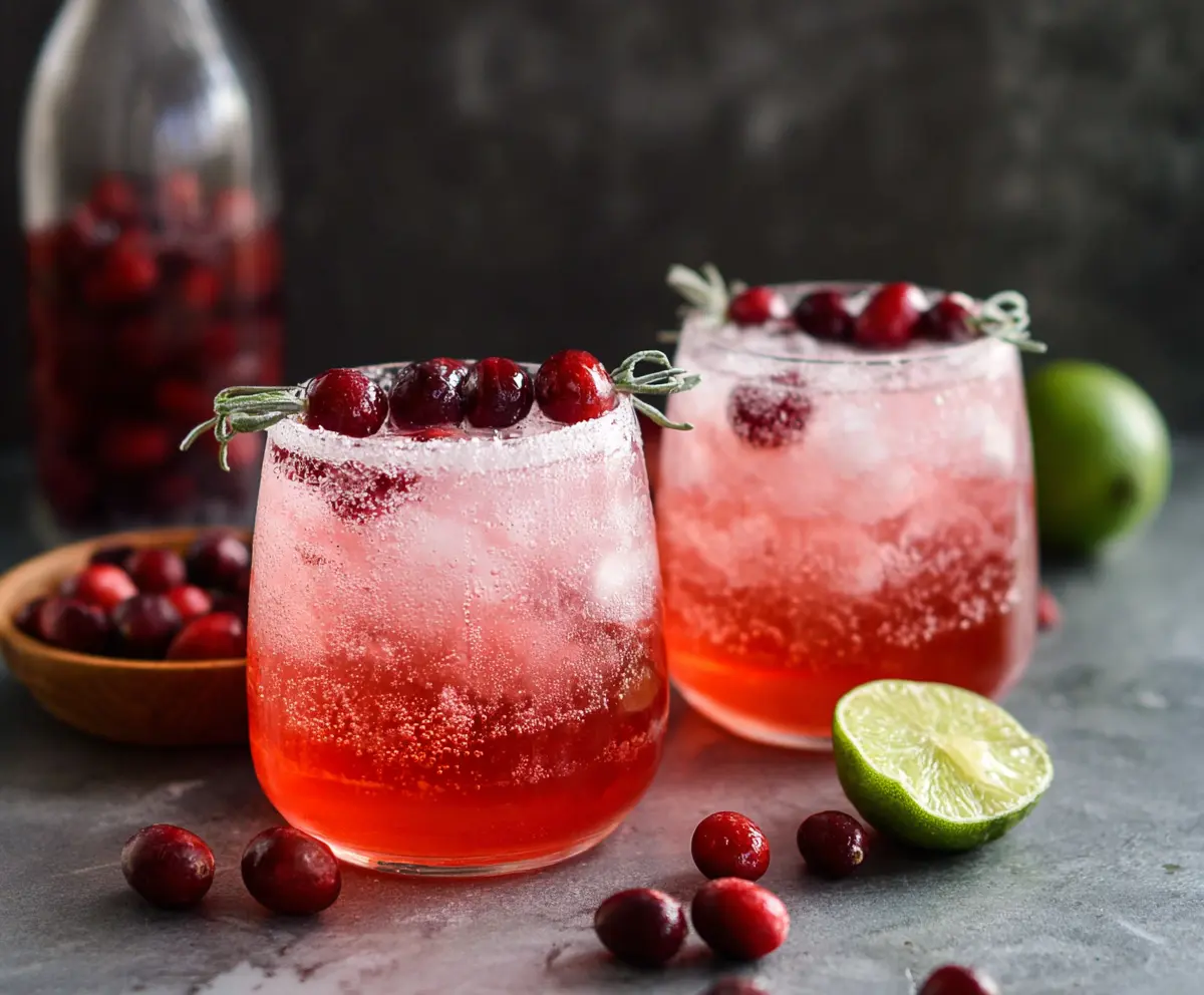 Cranberry Gin Fizz