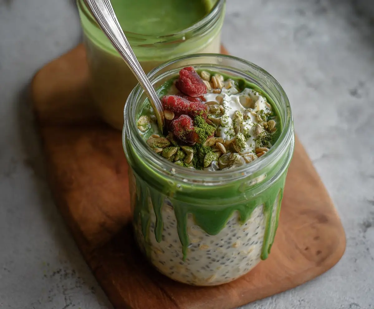 Matcha Latte Overnight Oats