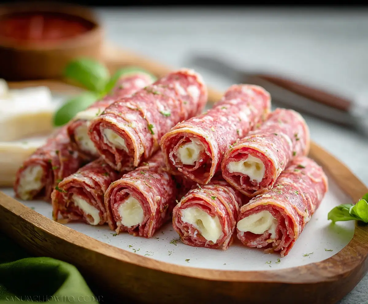 Salami Roll Ups