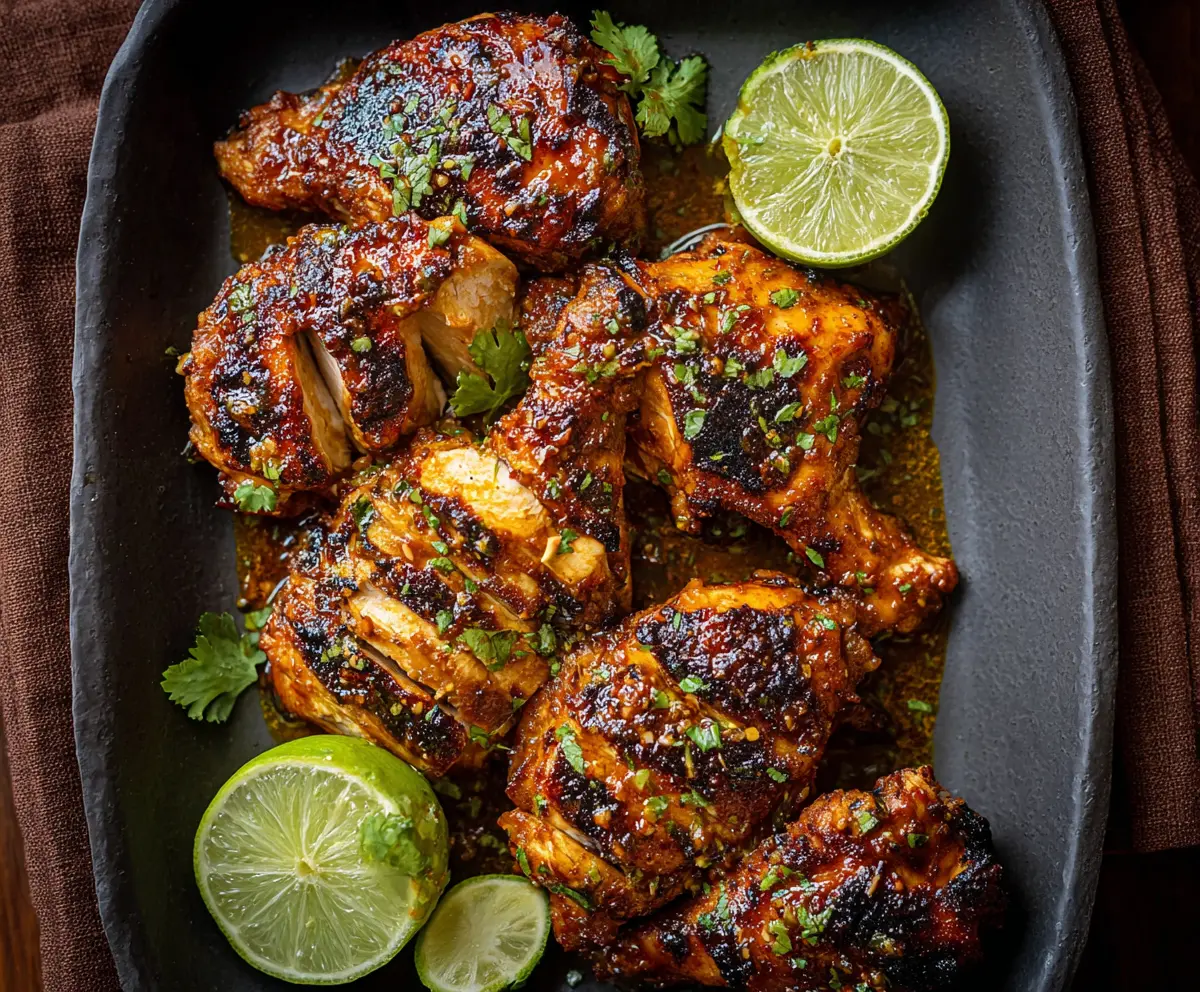 Juicy grilled chicken breasts topped with zesty lime and chili seasoning for a flavorful chili lime chicken dish