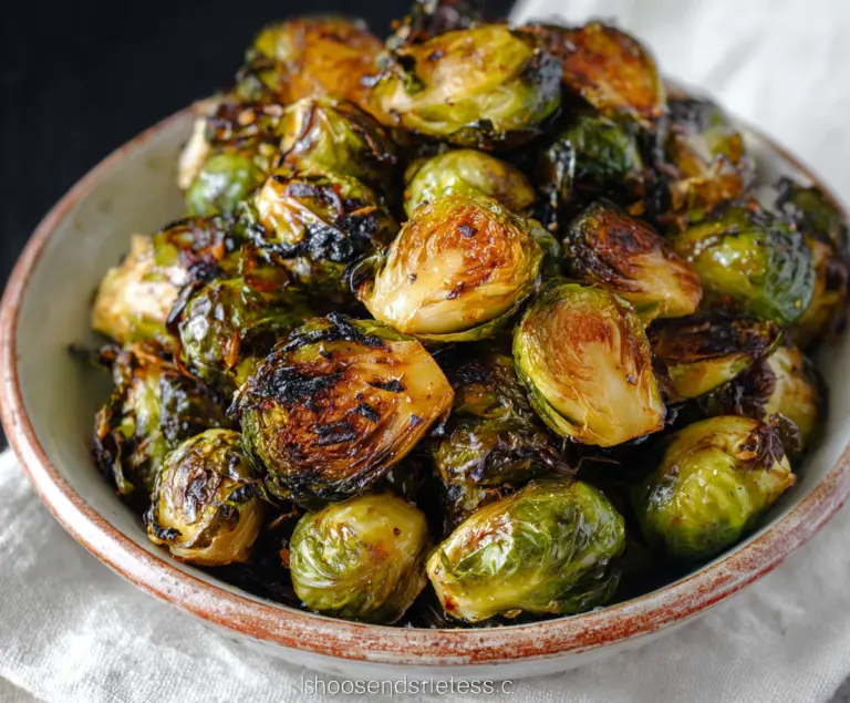 Balsamic Brussels Sprouts