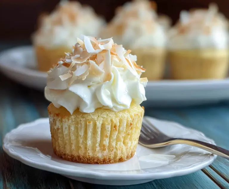 Coconut Cream Pie Cupcakes