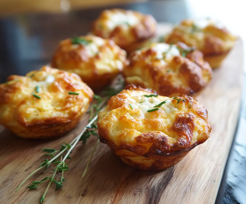 Delicious Mashed Potato Cheese Puffs, golden and crispy, perfect as a snack or appetizer.