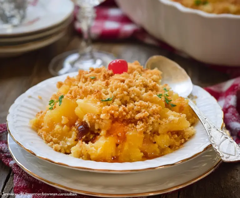 Sweet And Sour Pineapple Casserole